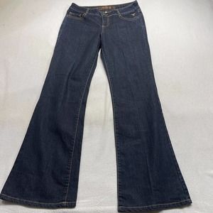 Grane Juniors Size 11 Tall 11T Jeans Bootcut Low Rise Y2K Style Dark Wash Womens